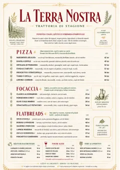Fine Regional menu template preview