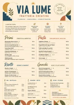 Modern Fusion menu template preview