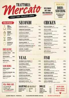 Street Stall Energy menu template preview