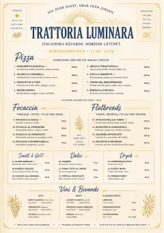 Fine Regional menu template preview