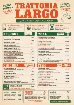 Street Stall Energy menu template preview