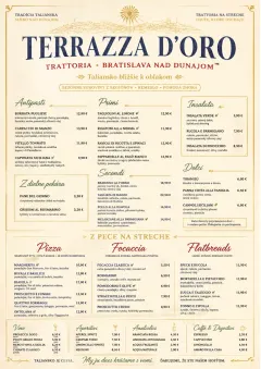 Fine Regional menu template preview