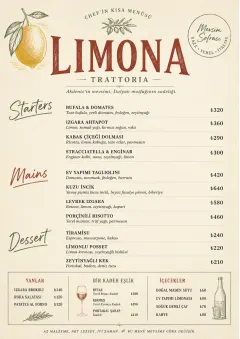 Chef Carte Brève menu template preview