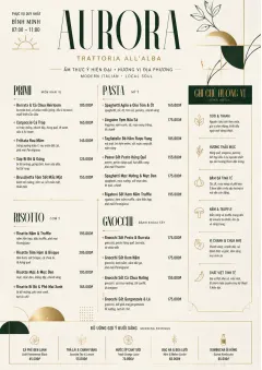 Modern Fusion menu template preview