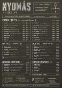Industrial Craft menu template preview