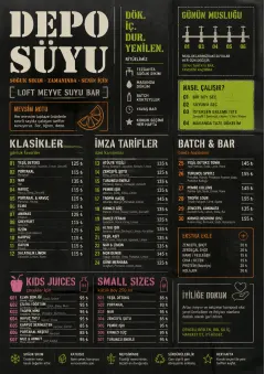 Industrial Craft menu template preview