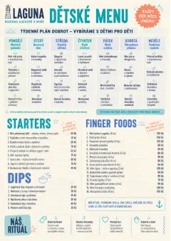 Weekly Grid menu template preview