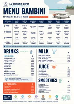 Corporate Canteen menu template preview