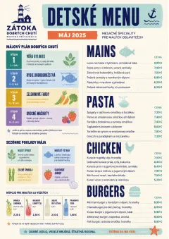Monthly Seasonal menu template preview