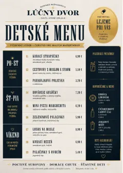 Weekly Board Clean menu template preview