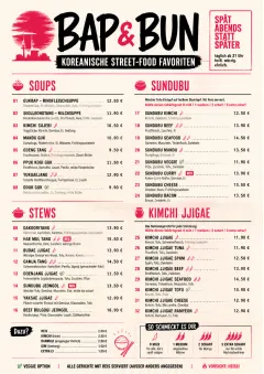 Street Stall Energy menu template preview