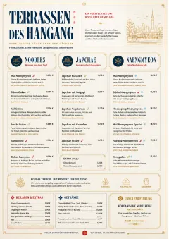 Fine Regional menu template preview