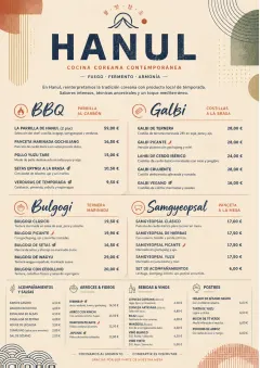 Modern Fusion menu template preview