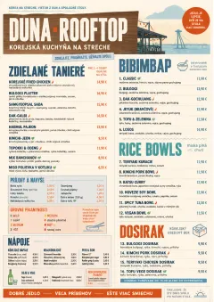Family Style Feast menu template preview
