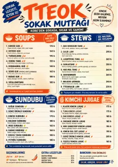 Street Stall Energy menu template preview