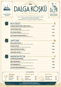 Fine Regional menu template preview