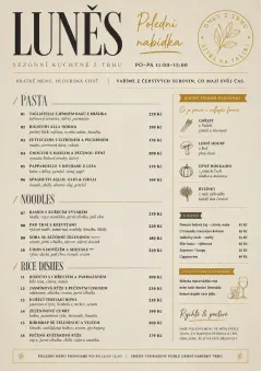 Market Fresh Midday menu template preview
