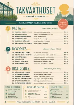 Market Fresh Midday menu template preview