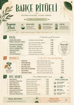 Market Fresh Midday menu template preview