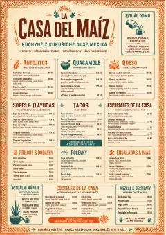 Heritage Tradition menu template preview