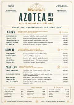 Fine Regional menu template preview