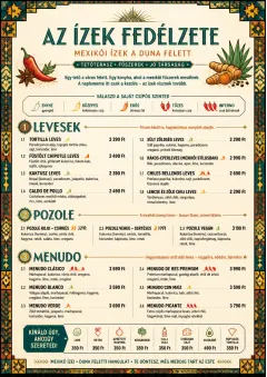 Spice Market Bold menu template preview