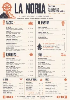 Modern Fusion menu template preview
