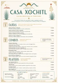Fine Regional menu template preview