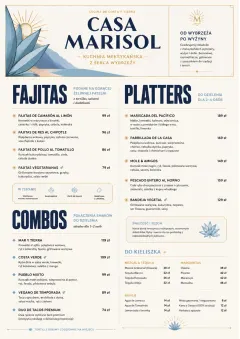 Fine Regional menu template preview