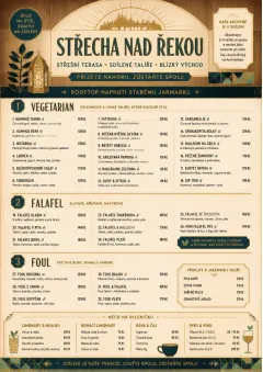 Family Style Feast menu template preview