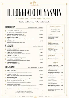 Fine Regional menu template preview