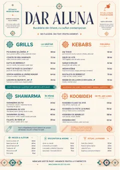 Modern Fusion menu template preview
