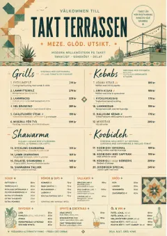 Modern Fusion menu template preview