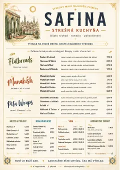Fine Regional menu template preview