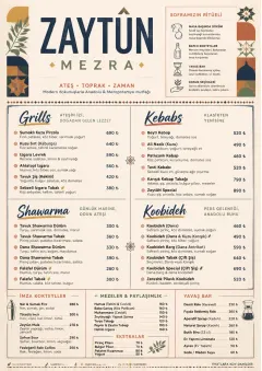 Modern Fusion menu template preview