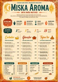 Spice Market Bold menu template preview