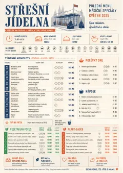 School Canteen menu template preview