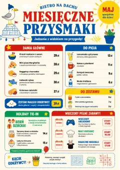Kids Playful menu template preview