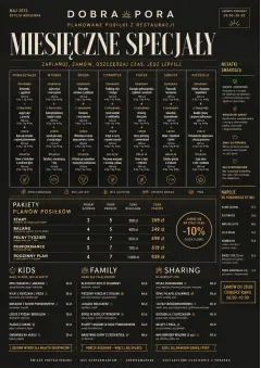 Meal Prep Box menu template preview