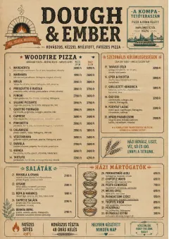 Craft Artisan menu template preview