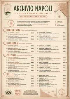 Neapolitan Archive menu template preview