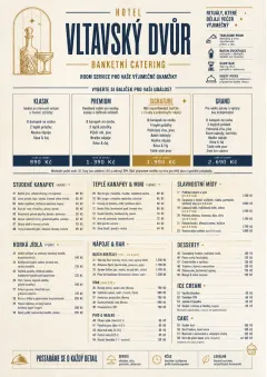 Banquet Catering menu template preview