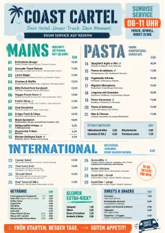 Food Truck Bold menu template preview