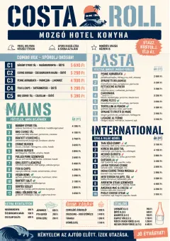 Food Truck Bold menu template preview