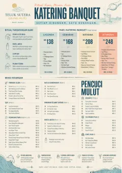 Banquet Catering menu template preview