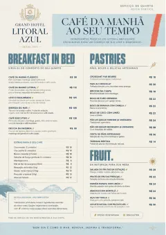 Grand Hotel Classic menu template preview