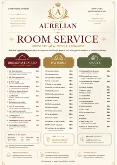 Grand Hotel Classic menu template preview