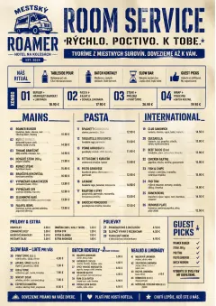 Food Truck Bold menu template preview