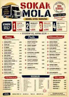 Food Truck Bold menu template preview