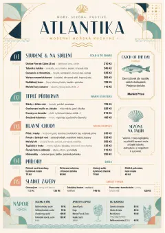 Modern Fusion menu template preview